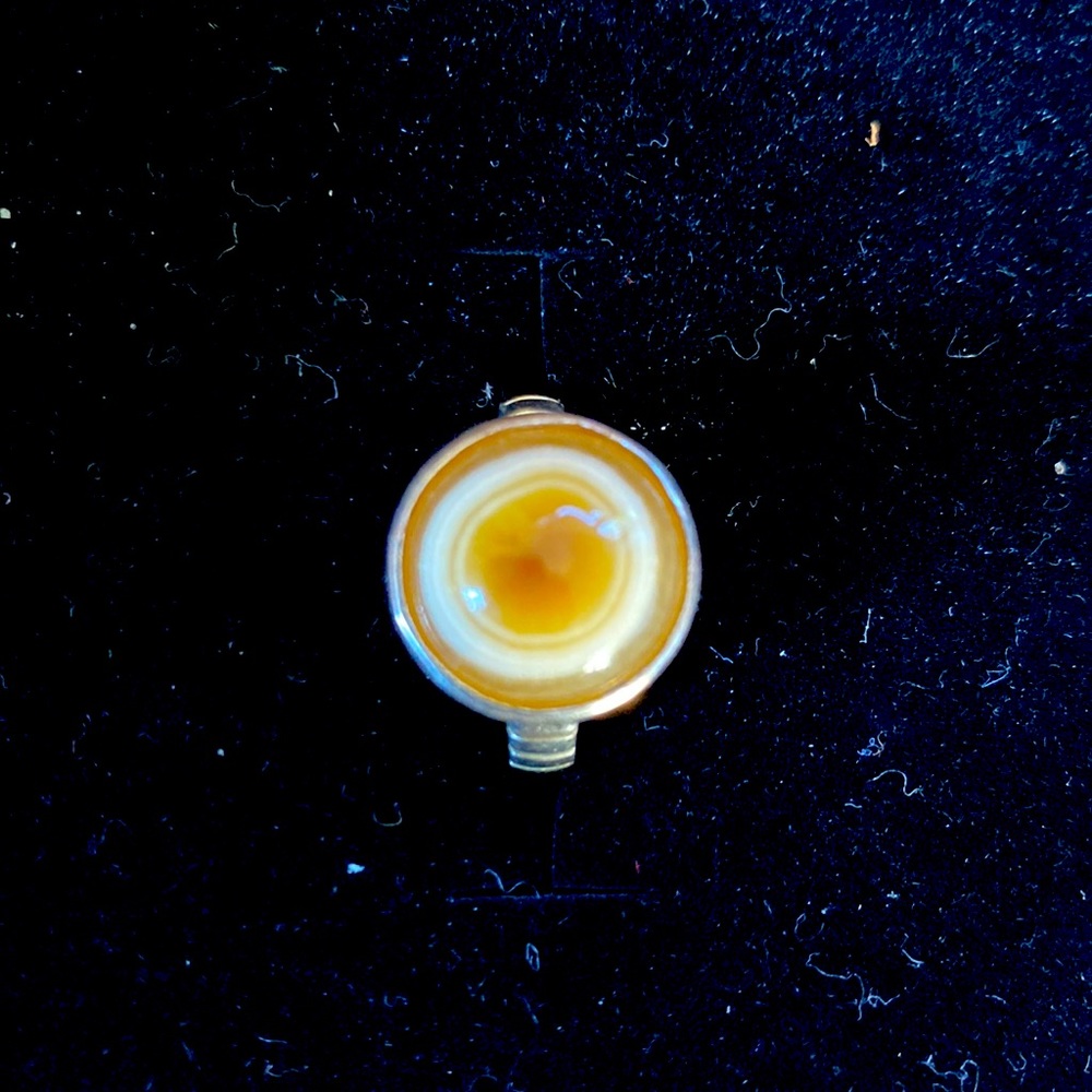 Agate Eye Ring
